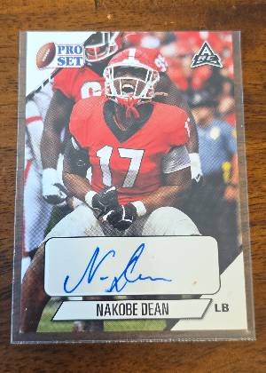 Nakobe Dean, graded 9.5