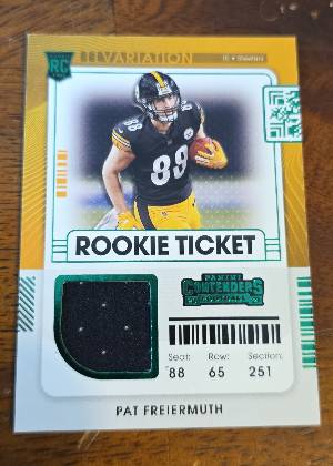 Pat Freiermuth, graded 9.0