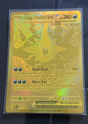 Mega Darkrai ex, graded 9.0