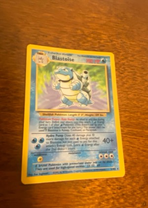 Blastoise graded 8