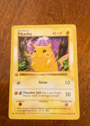 Pikachu graded 6 & below