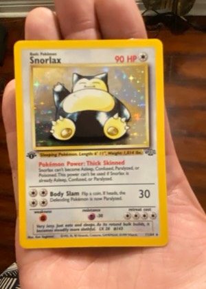 Snorlax (11) graded 8