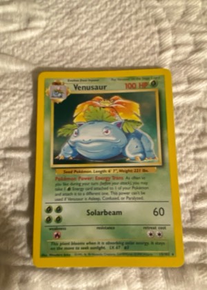 Venusaur, graded 8.0