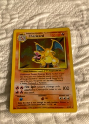 Charizard, graded 8.0