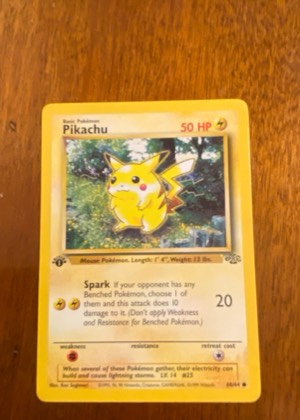 Pikachu graded 9