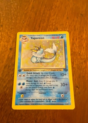 Vaporeon, graded 7.5