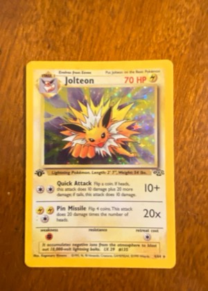 Jolteon (4) graded 8