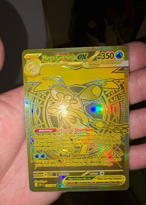 Mega Greninja ex, graded 9.0