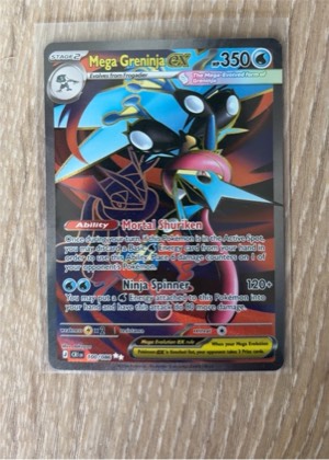 Mega Greninja ex - 100/086 graded 6 & below