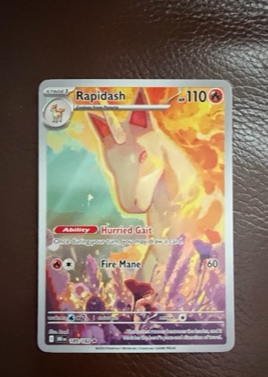 Rapidash graded 9