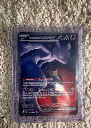Team Rocket's Mewtwo ex, graded 9.0