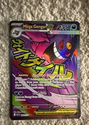 Mega Gengar ex, graded 9.0