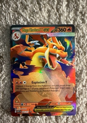 Mega Charizard Y ex, graded 9.0