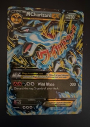 M Charizard EX (Y), graded 8.0