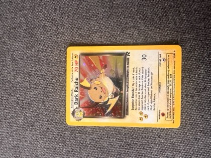 Dark Raichu graded 6 & below