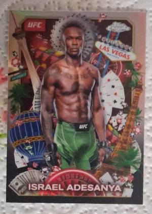Israel Adesanya, graded 8.5