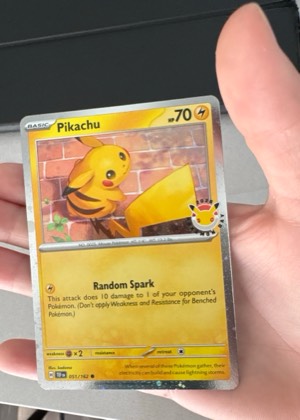 Pikachu graded 8.5