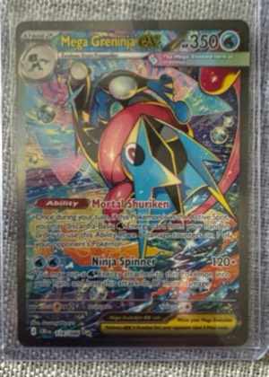Mega Greninja ex, graded 9.5
