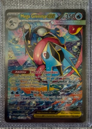 Mega Greninja ex, graded 9.5