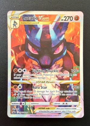 Lucario VSTAR, graded 9.0