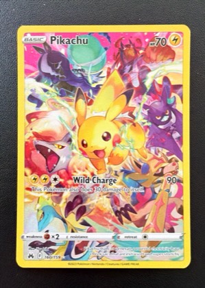 Pikachu (Secret), graded 9.5