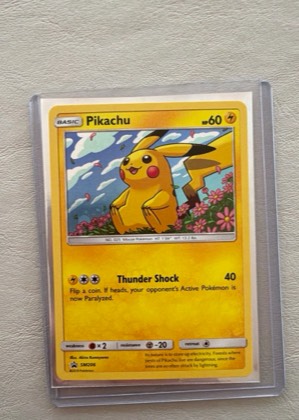 Pikachu, graded 9.5