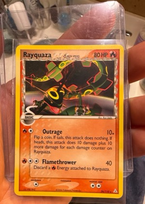 Rayquaza - 026/110 (Delta Species), graded 7.5