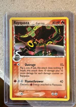 Rayquaza - 026/110 (Delta Species), graded 9.0