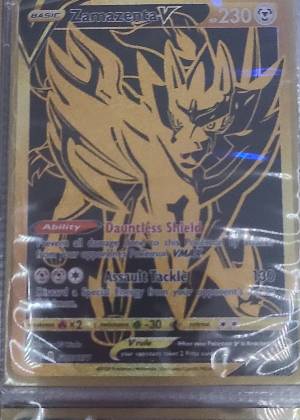 Zacian V (Secret), graded 8.0
