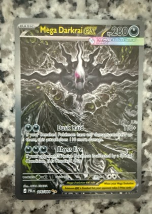 Mega Darkrai ex graded 9