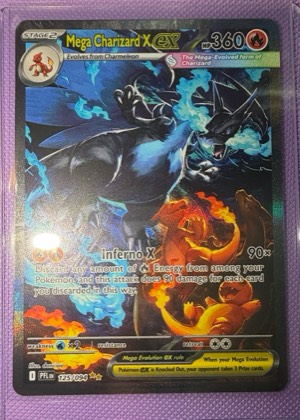 Mega Charizard X ex, graded 9.0