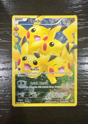 Pikachu (Full Art), graded 9.5