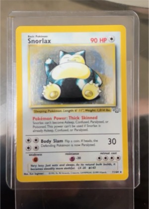 Snorlax (11), graded 5.0