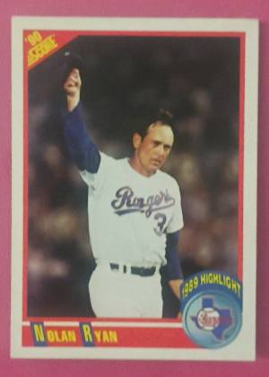 Nolan Ryan graded 8.5
