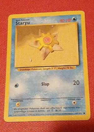 Staryu graded 6 & below