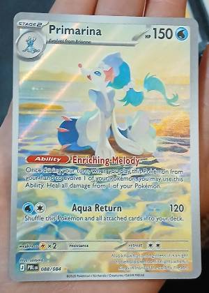 Primarina, graded 9.0