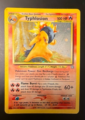 Typhlosion (17) graded 6 & below
