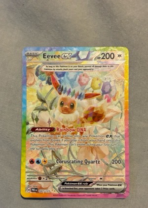 Eevee ex, graded 9.0