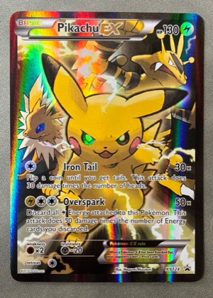 Pikachu EX, graded 9.5