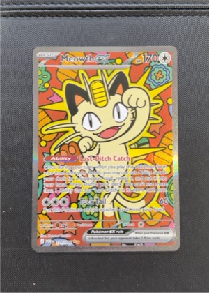 Meowth ex, graded 9.0