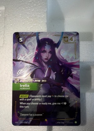 Irelia - Fervent (Signature), graded 8.5