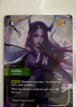 Irelia - Fervent, graded 9.0
