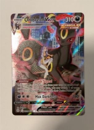 Umbreon VMAX, graded 8.0