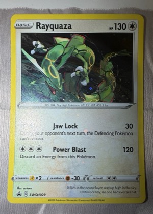Rayquaza, graded 9.0