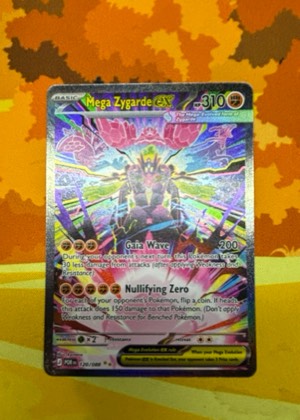 Mega Zygarde ex, graded 9.0