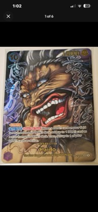 Kaido (062), graded 9.5