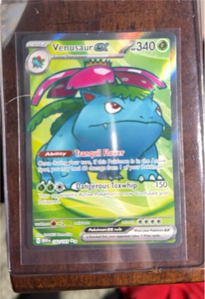 Venusaur ex, graded 9.0