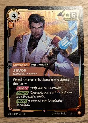 Jayce - Hammer in Hand, graded 9.5