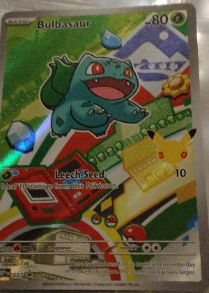 Bulbasaur, graded 8.0