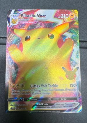 Pikachu VMAX, graded 9.5